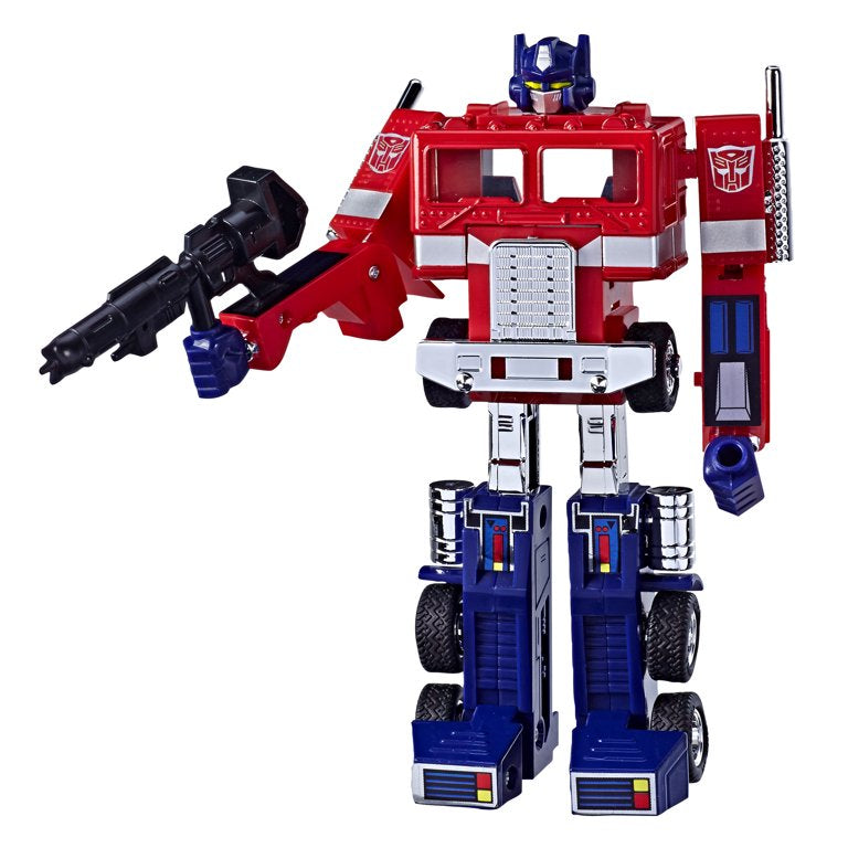 Transformers E5003 Vintage G1 Optimus Prime Collectible Figure/light damage to box from storage
