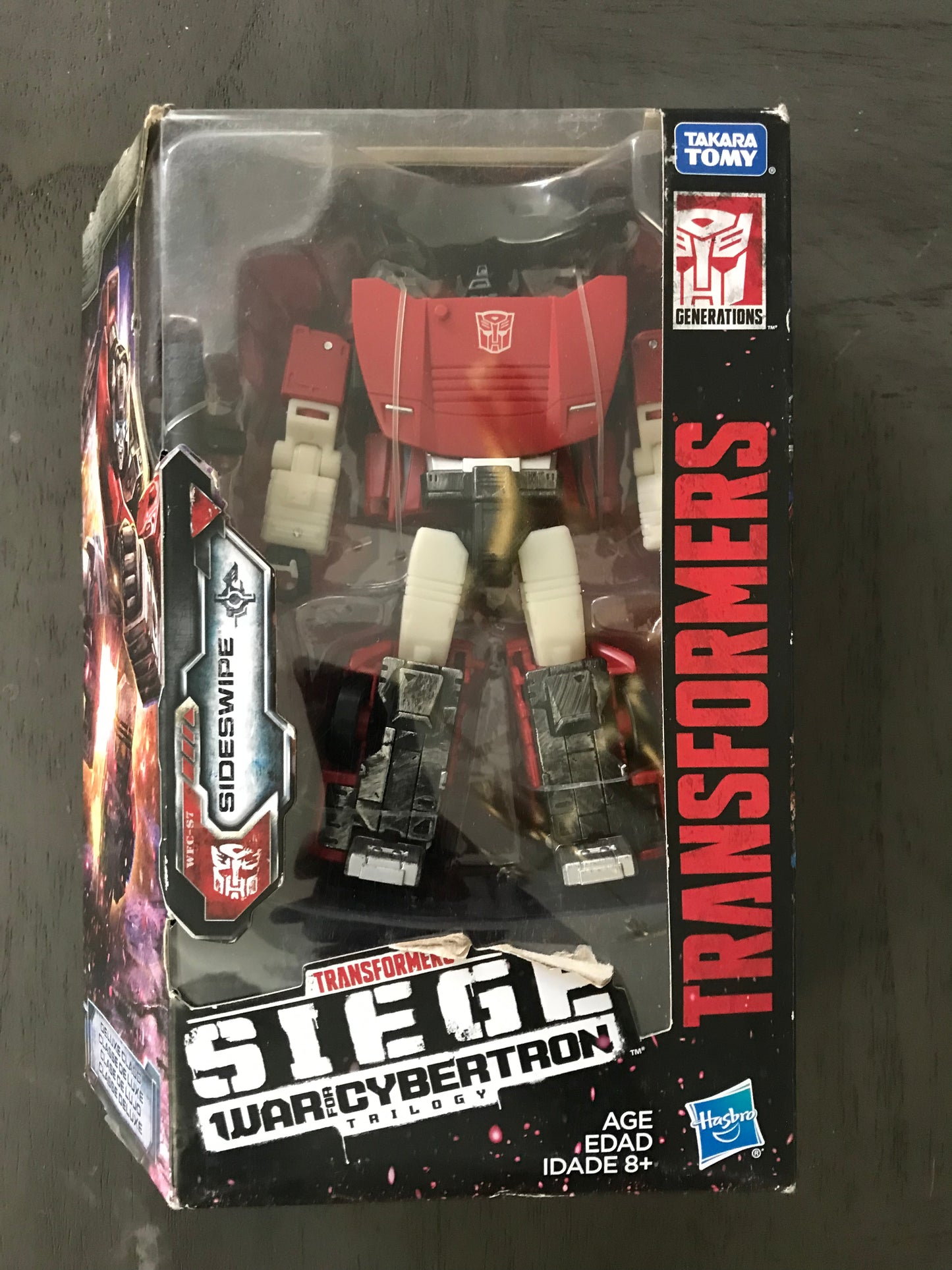 War for Cybertron Trilogy Sideswipe Deluxe Action Figure WFC-S10