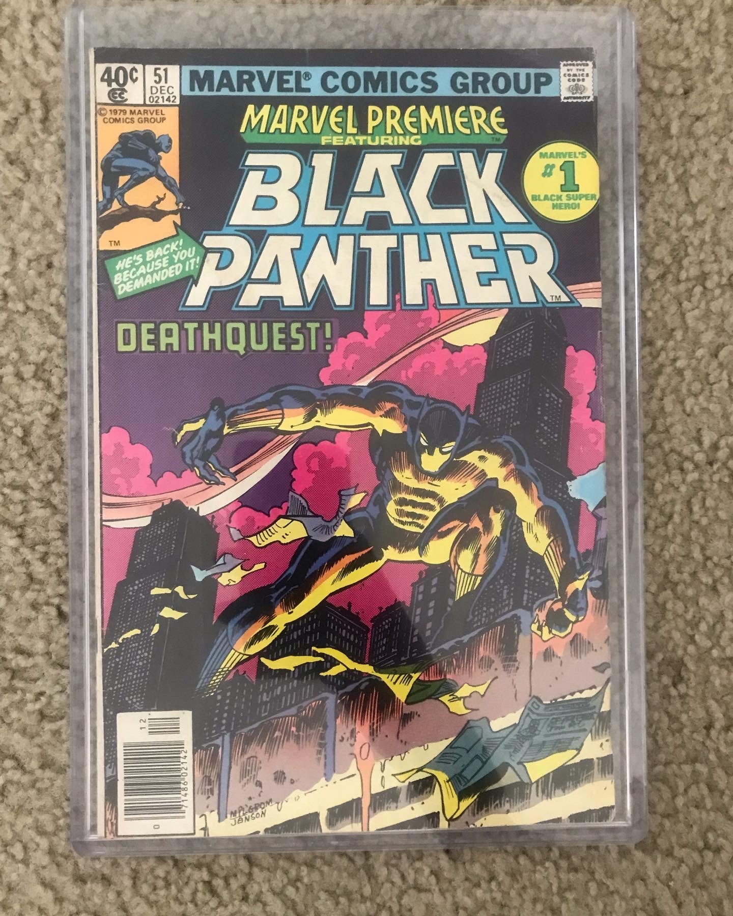 Black Panther Bundle DC Comic #51,52,53 and Marvel Legends Toy!